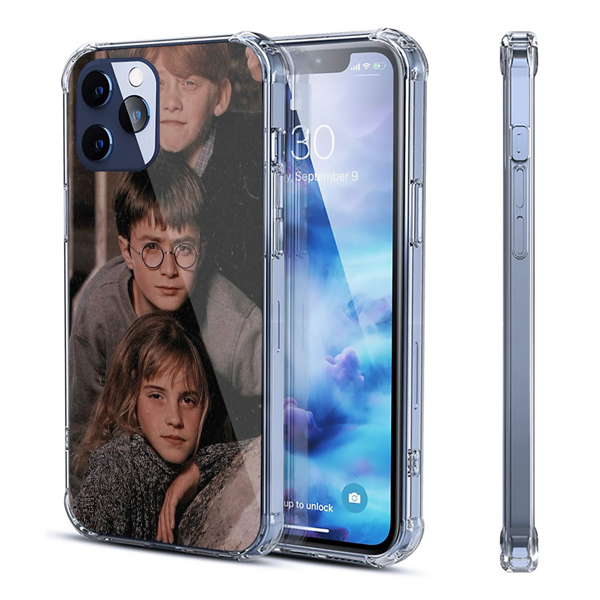 （画像用） Harry Potter ハリー・ポッターシリーズ 【iPhone 12シリーズ対応】透明スマホケース（クリアソフトケース）